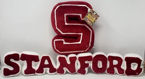 Stanford Cardinal Fan Lot of Stuffed Plush Spirit Name & School Logo Herrington - Picture 1 of 10