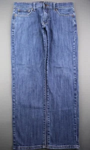 Men's Lucky Brand Jeans 221 Straight Stretch Medium Wash Size 32x30 (Msr 32x28) - Picture 1 of 11