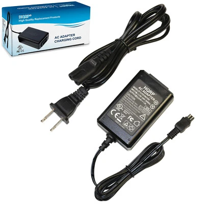 Adaptador de CA HQRP para Sony Handycam HDR-XR106E HDR-CX160 HDR-CX190 HDR-CX370 Foto 1 de 4