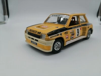 Renault 5 Turbo Rally Ragnotti #9 1/24 1 24 BBURAGO BURAGO no box §§ - Immagine 1 di 4
