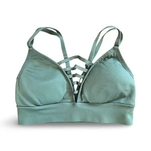 Victoria's Secret Sport VSX Women's Green Sports Bra Bralette Size Small - Picture 1 of 6