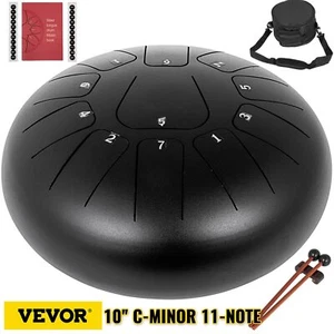 Vevor 10 Zoll Steel Tongue Drum in c Minor 11 Noten - Bild 1 von 9