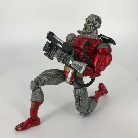 Deathlock Marvel Action figure LOOSE 2005 Toybiz 6" GALACTUS Series W/Hose & Gun Cover