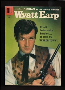 1957 1st ISSUE " WYATT EARP " DELL COMIC BOOK HIGHER GRADE ORIGINAL & COMPLETE - Picture 1 of 14