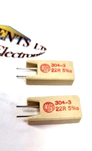 KWVA-22R RESISTOR: VTM 3 WATT WIREWOUND CERAMIC RADIAL Pack of 2 - Imagen 1 de 1