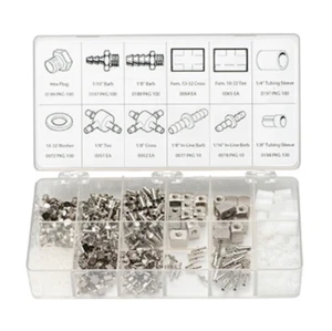 DCI Dental Service Technician Fittings Technicial Kit #8781 Barbs Tees Cross OEM - Picture 1 of 1