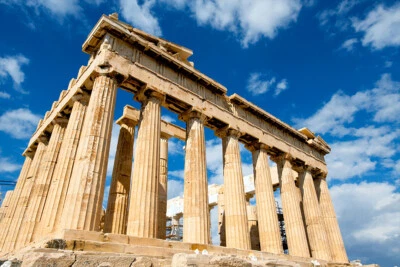 Parthenon Ancient Temple Athens Greece Art Wall Decor - POSTER 20x30 - Image 1 of 4