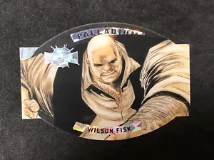 Skybox Marvel Metal Universe Spider-Man Palladium #48 Wilson Fisk 2021 - Imagen 1 de 2