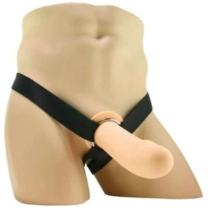 Dildo cavo guaina indossabile prolunga per pene fallo realistico vaginale anale  - Imagen 1 de 11