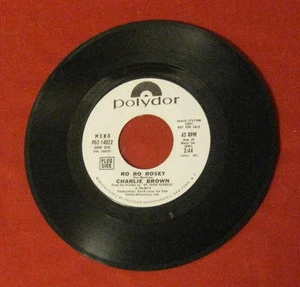 CHARLIE BROWN "RO RO ROSEY" 1970 POLYDOR W/L PROMO!!  - Picture 1 of 2