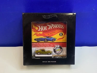 HOT WHEELS 1/64 SCALE RLC ORIGINAL 16 REPLICA GOLD CUSTOM MUSTANG #1803 - Image 1 of 4
