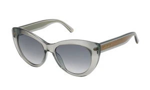 Occhiali da Sole Nina Ricci SNR375 09RM GRIGIO/VERDE LUCIDO 53/18/140 Donna - Foto 1 di 1