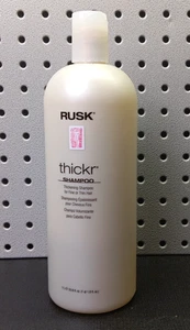 Rusk Thickr Shampoo Thickening for Fine Hair or Thin Hair 33.8 Oz (bn) - Picture 1 of 8