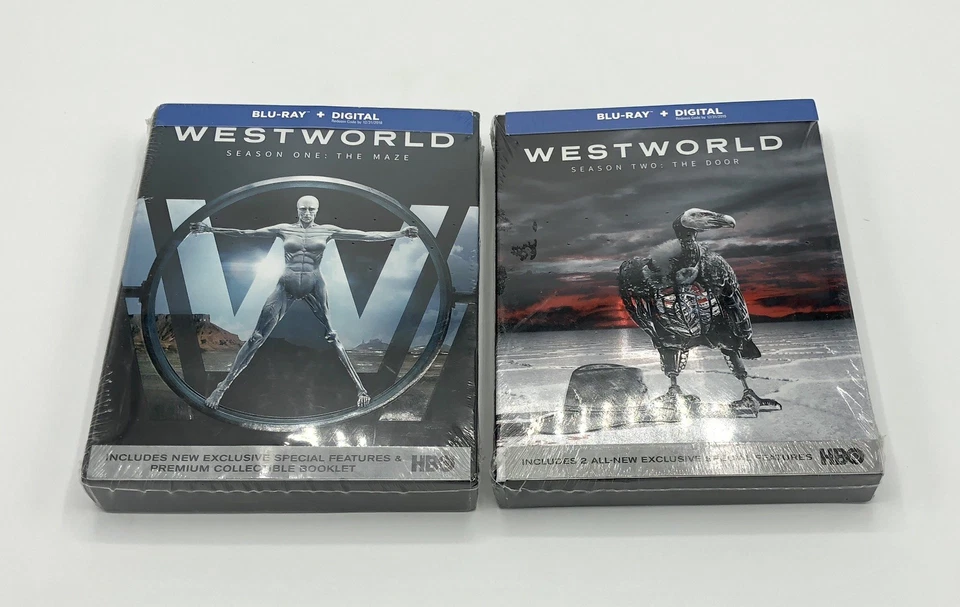 Westworld Seasons 1 & 2 Blu-ray + Digital NEW/SEALED HBO The Maze & The Door Foto 1 de 4