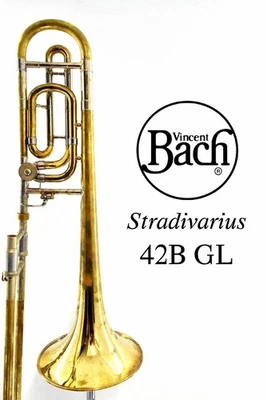 V.Bach 42B GL s/n 39*** Stradivarius Campana de latón amarillo Bb/F oro ajustado 1979 Foto 1 de 4