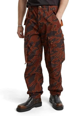 Pantalones cargo G Star Raw estampados calce recto para hombre en camuflaje Rodeo Island talla 34x32 Foto 1 de 4
