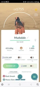 Mudsdale ( Mudbray Evolution ) Pokemon Trade Go - Picture 1 of 2