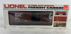 LIONEL TRAIN 1982 LN 6-9452 WESTERN PACIFIC FEATHER BOXCAR O GAUGE IN BOX - Picture 1 of 9