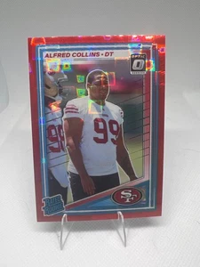 Donruss Alfred Collins #355 2025 rojo Pandora vista previa óptica RC 49ers - Imagen 1 de 2