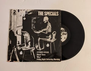 The Specials Ex Version Ghost Town Maxi Single UK Press CHS TT 1217 Year 1981 - Picture 1 of 15