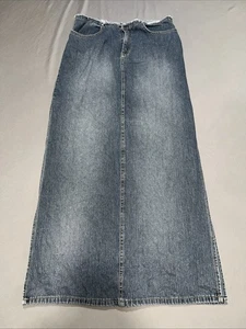 Bubblegum langer Jeansrock Damen Größe? Blauer Doppelschlitz - 4776 - Bild 1 von 11