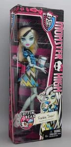 Monster High Coffin Bean Frankie Stein Girl Doll 2013 Coffe Cup NIB NEW Mattel - Picture 1 of 13