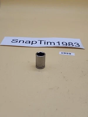 Blue- Point Tools BLPS14716 7/16" SAE Shallow Socket 1/4" Drive 6 Point USA  - Image 1 of 4