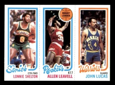 1980 Topps Basketball #152 Shelton Leavell Lucas NM/MT *e14 - Image 1 of 2
