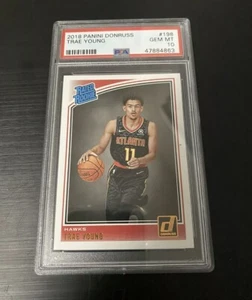 Trae Young 2018-19 Panini Donruss Rated Rookie RC PSA 10 Gem Mint 198 Hawks QTY - Picture 1 of 1