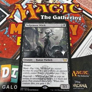 Sedgemoor Witch Foil - Strixhaven - Magic The Gathering MTG PROMO - Bild 1 von 1