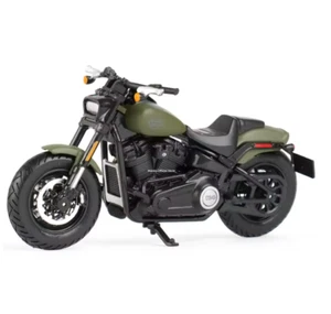 Maisto 1:18 Harley-Davidson 2022 Fat Bob 114 Die Cast Motorcycle Model Kids Toy - Picture 1 of 7