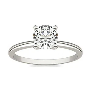 Voss + Agin Lab Grown Solitär Diamant Verlobungsring. 25ctw, in 14k Weißgold - Bild 1 von 4
