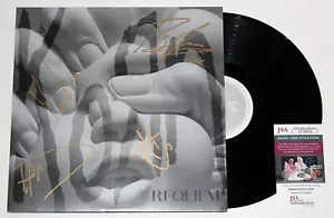 KORN SIGNED REQUIEM LP VINYL RECORD ALBUM AUTOGRAPHED JONATHAN DAVIS +JSA COA - Picture 1 of 3
