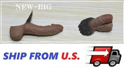 2 x 1/6 Male HUGE Genitals Penis 2.0 1/6 Male Body Phicen M31 M30 M32 M33 M34
