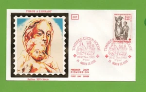 FDC 1983 - Cross Red - Virgin To L'Junior - Gag Xive Century ( Ref. 7819) - Picture 1 of 2