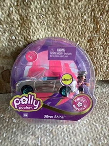NEW Mattel Polly Pocket Polly Wheels #6 SHANI Silver Shine - Picture 1 of 2