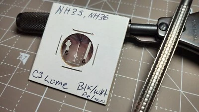 Seiko Mod NH35 Pelagos style Hands for Skx007, Skx009 and other Seiko watches - Image 1 of 2