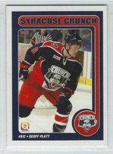 Geoff Platt 2005-06 Syracuse Crunch (AHL)