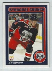 Geoff Platt 2005-06 Syracuse Crunch (AHL)