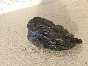 Beautiful and Unique Mica Schist  Rock Mineral Sparkling Silver and  Grey - Picture 1 of 5