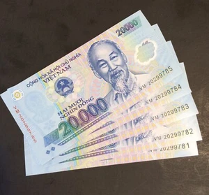 Vietnamese Dong (20,000 X 5 PCS) UNC Polymer Banknotes - Picture 1 of 3