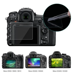 Tempered Glass Screen Protector Film For Nikon D500/D800/D5300/D3200/3300/Z6/Z7 - Photo 1 sur 15