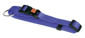 LEOPET collare collari cane cani modello miami misura 40-55 cm colore blu nuovo - Imagen 1 de 1