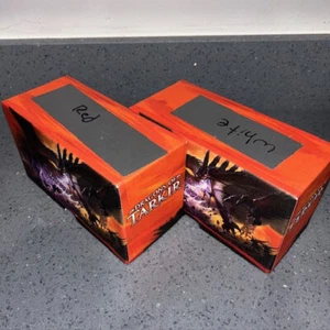 MTG Magic the Gathering Empty Deck Fat Pack Box Used Lot of 2 Dragons or Tarkir - Picture 1 of 4