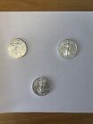 3 Liberty Silver Dollars-One Ounce of Fine Silver-Commertive Coin