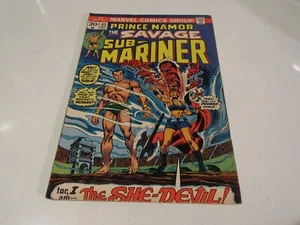 Prince Namor The Savage Sub-Mariner #65 1973 - Picture 1 of 2