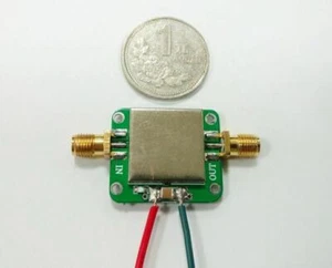 12VDC 0.01-2000MHz 2GHz 32dB LNA Broadband RF Low Noise Amplifier Module VHF/UHF - Picture 1 of 2