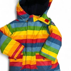 Jojo-maman-bebe Multi colored fleece lined Jacket size 5 - Picture 1 of 4