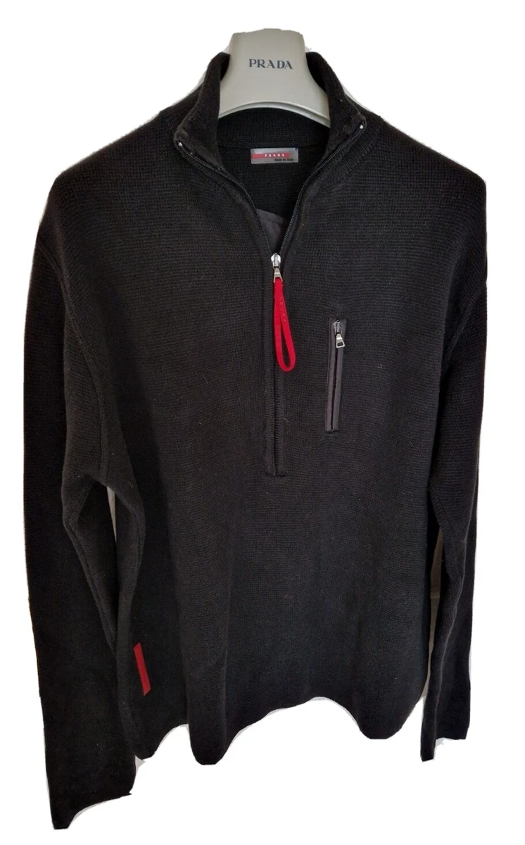 PRADA Men's 1/2 Zip Features for sale | eBay