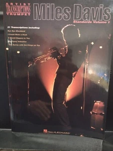 Miles Davis Songbook Standards Vol 1 Artist Transcriptions Trumpet Brand New - Picture 1 of 10